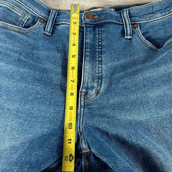 Madewell 10” high-rise ankle skinny jeans, size 32 - Picture 8 of 9